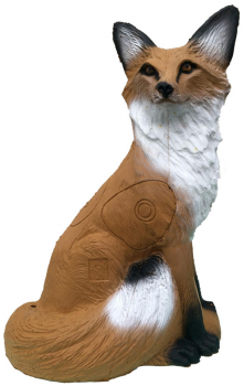 3D Tiere - SRT - sitzender Fuchs