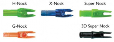 Nocke - EASTON Nocks (G, S, X, 3D, H)