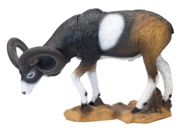 3D Tiere - SRT - grasendes Mufflon