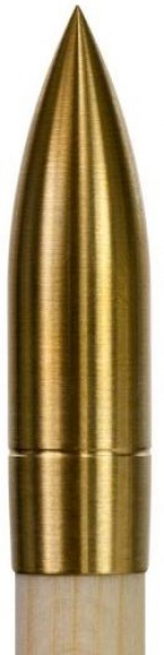 12 x TopHat Classic Schraubspitze Bullet aus Messing für Holzpfeile arrow points 